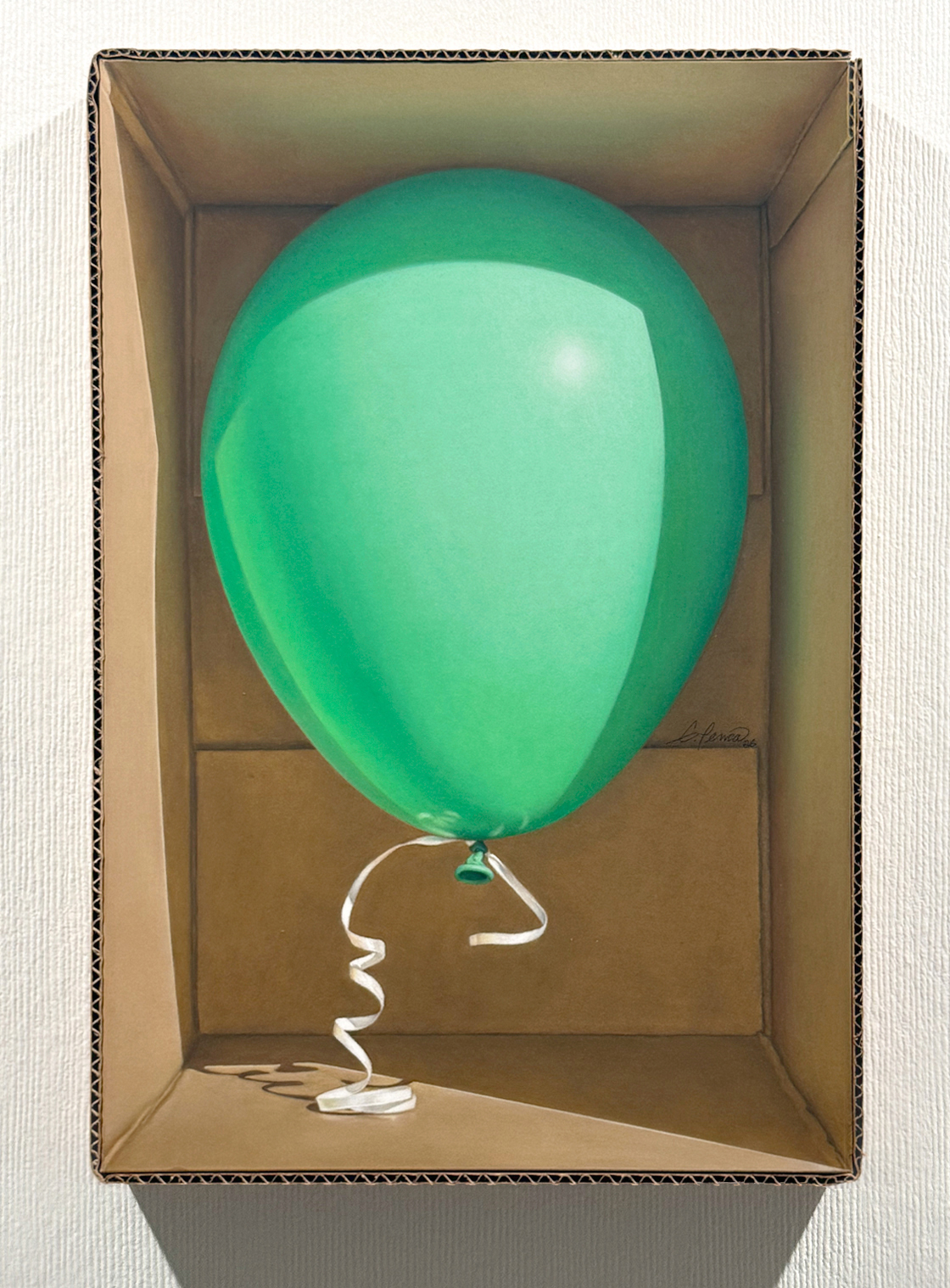 Green Balloon by Gary Penca